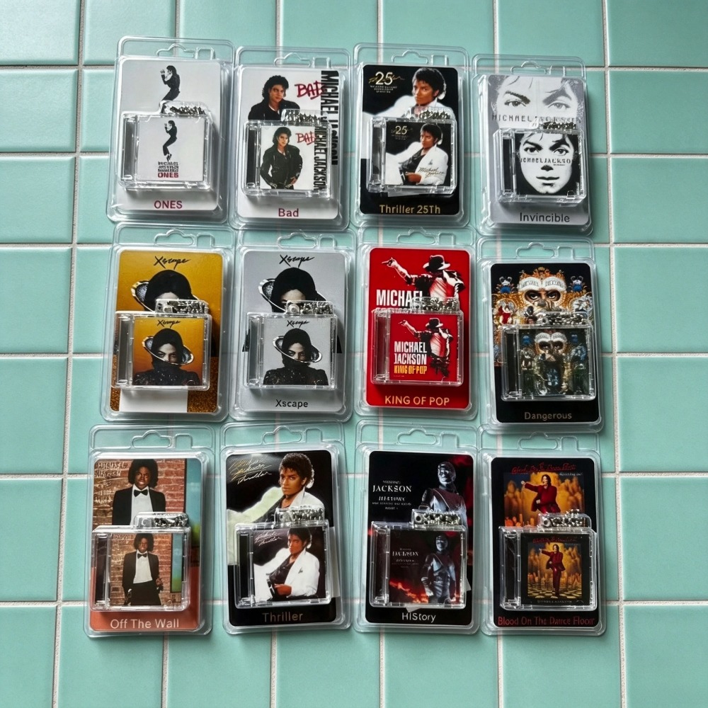 Phone Accessories Charms - سلسلة مفاتيح على شكل ألبوم أقراص