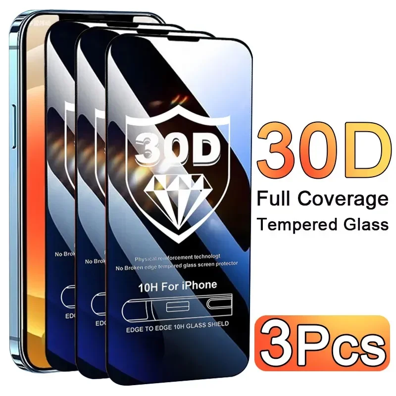 Phone Accessories Useful - 3 قطع من واقيات الشاشة الزجاجية