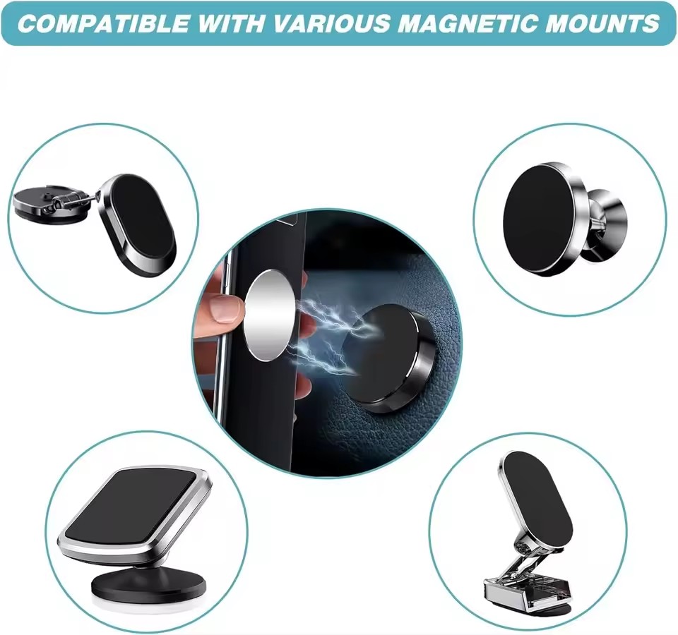 1/50 قطعة من الألواح المعدنية  - مراجعة Phone Accessories Useful وسعره