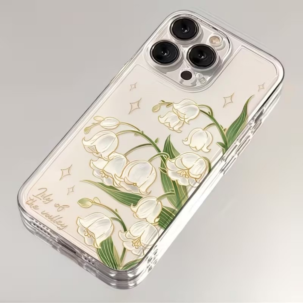 غطاء هاتف بتصميم زنبق الوادي ا - مراجعة Apple Iphone 15 وسعره