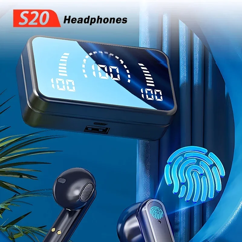 سماعات أذن لاسلكية TWS S20 بتق - مراجعة Phone Accessories Amazon وسعره